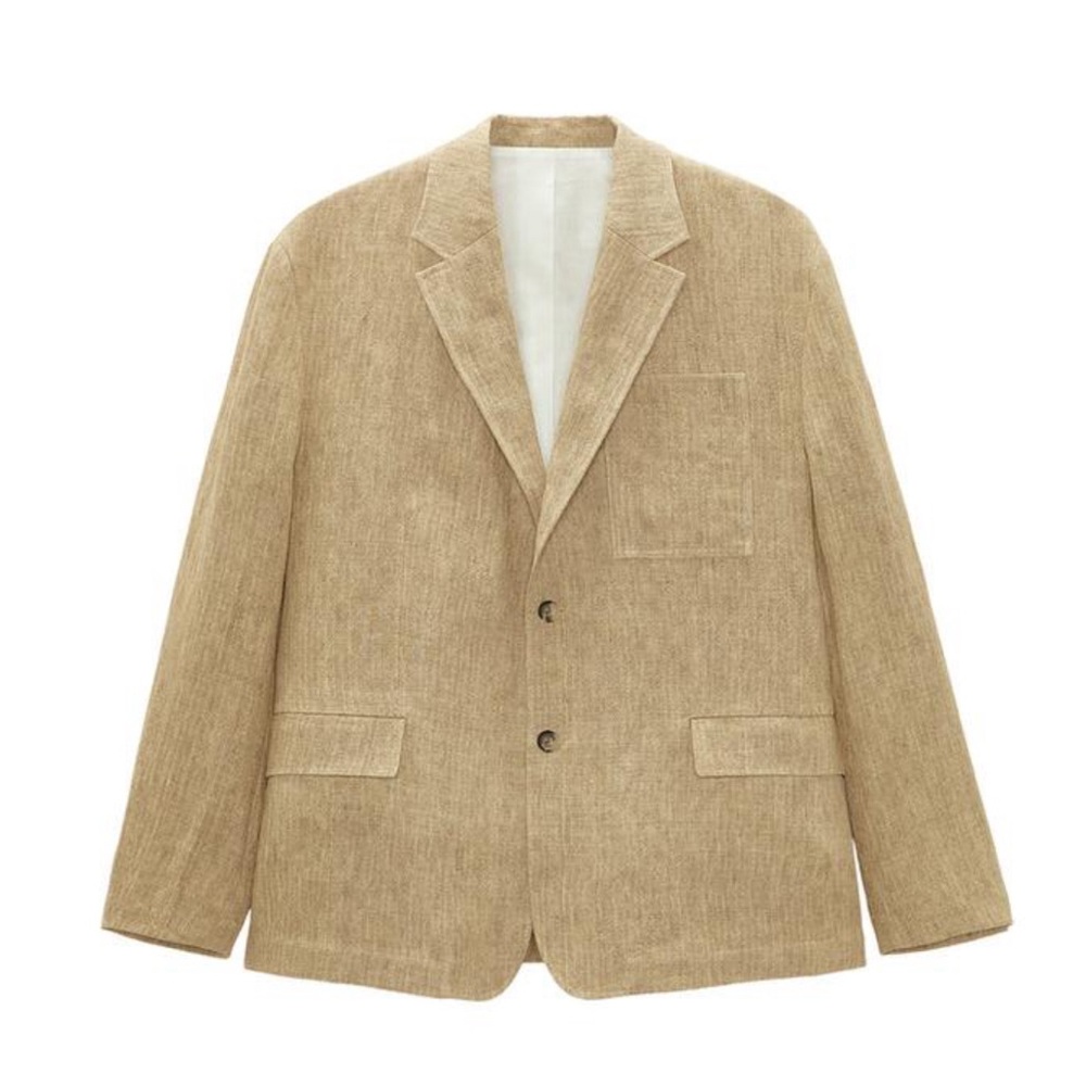Zara Men's Tan Sport Coat Blazer